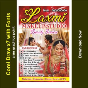 Beauty Parlor banner Design English